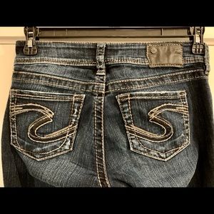 Silver Suki Dark Wash, Bootcut Jeans Size 26X36